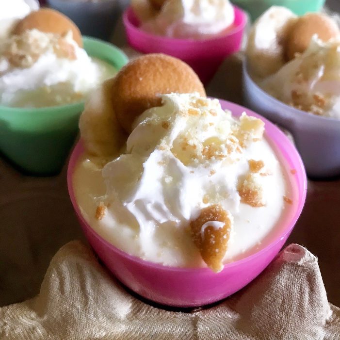 Cooking with Ease by Melissa Tate: Easter Banana Pudding Cups