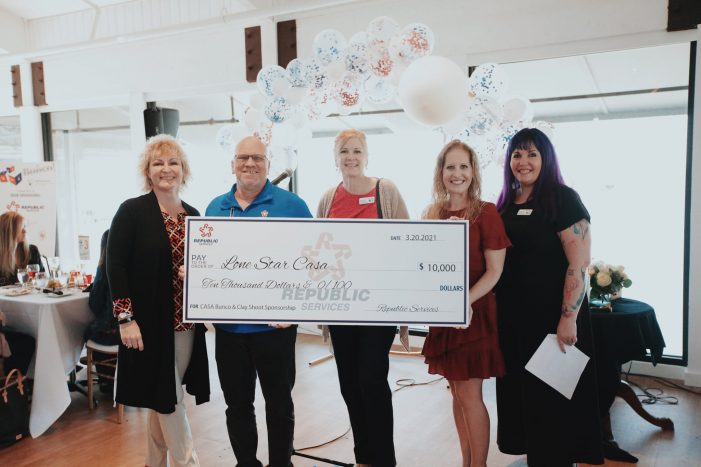 Lone Star CASA receives support from Republic Services
