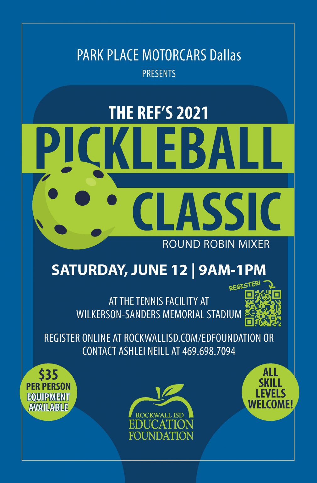 Rockwall Education Foundation to host Pickleball Classic, open to all