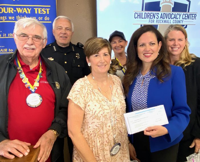 Rockwall Rotarians give back to Children’s Advocacy Center