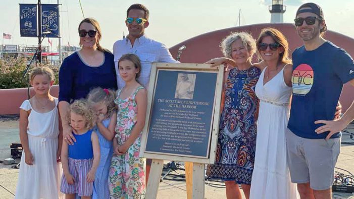 Rockwall dedicates Harbor lighthouse to local legend and master sailor Scott Self