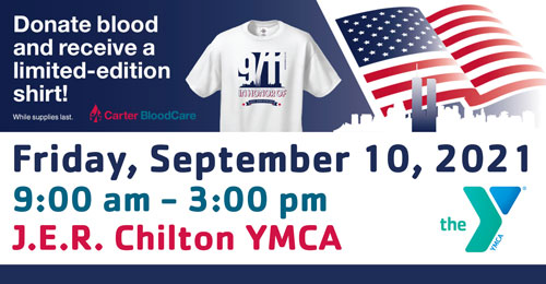 Sign up now for blood drive at Rockwall YMCA on Sept. 10