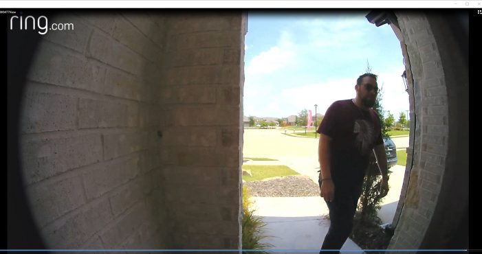 Rockwall police seek help identifying theft suspect taking package from porch