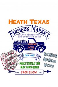 Heath Farmers Market Fall 2021 @ Towne Center Park