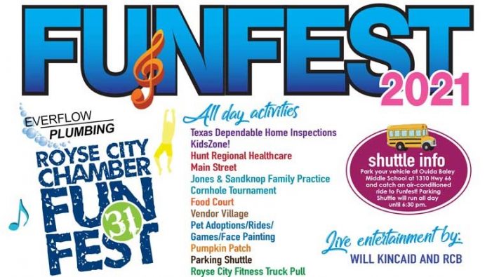 Royse City Chamber FunFest to bring carnival games, pumpkin patch and more to Main Street Oct. 16