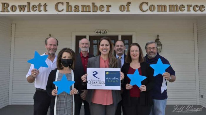 U.S. Chamber awards Rowlett Area Chamber with 4-star accreditation