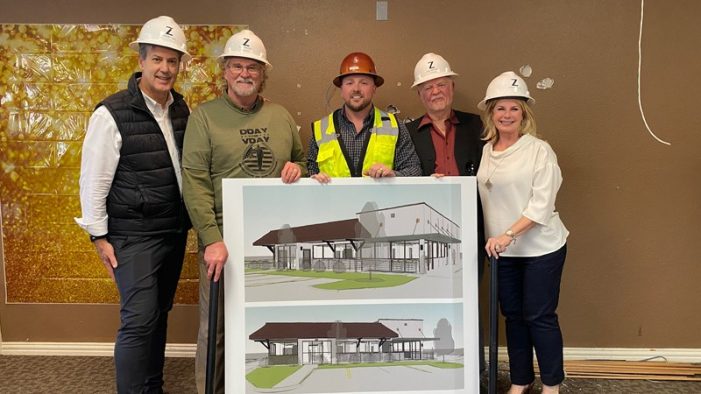 Rockwall Rotary celebrates the start of new building remodel project