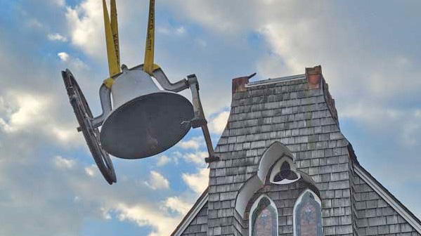 Ringing True: Holy Trinity by the Lake Episcopal Church in Heath begins restoration of century-old bell tower