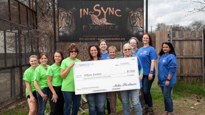 Large Dallas-based insurance agency supports exotic cat sanctuary