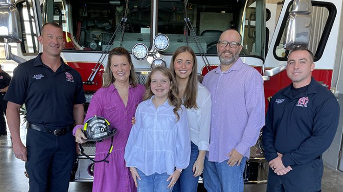 Rockwall Professional Firefighters Association, community raise $10,000 for local mom battling rare form of breast cancer
