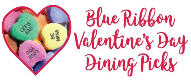 Local restaurants offering special menus this Valentine’s