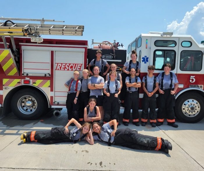 Rowlett Fire Explorer Post One named Junior Firefighter Program of the Year