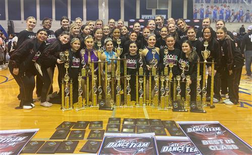Rockwall-Heath Highsteppers win Grand Champion at HTE Hill Country Regionals