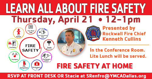 Community welcome for free Lunch & Learn event on Fire Safety in the Home