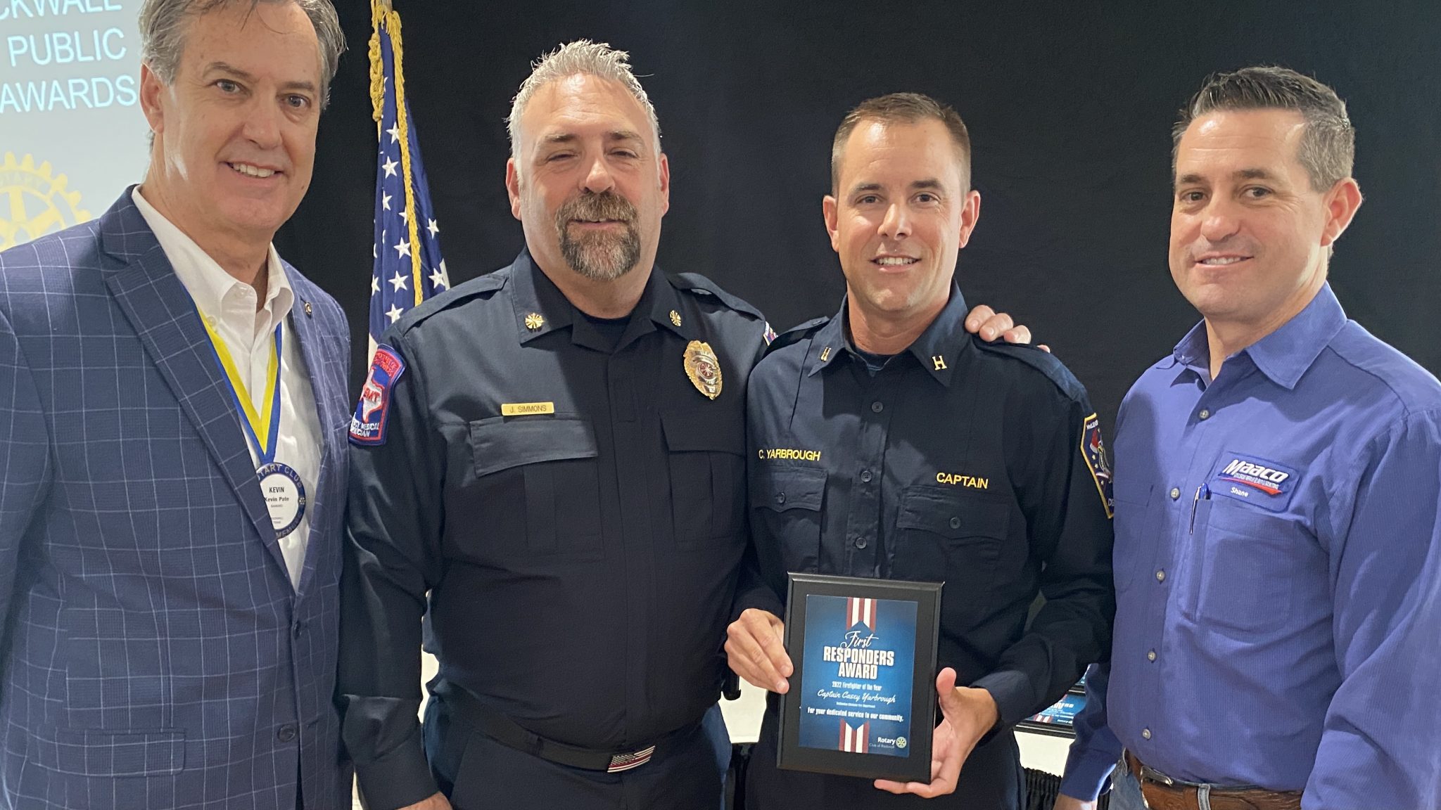 Rockwall Rotary honors officers, firefighters of the year at Public ...