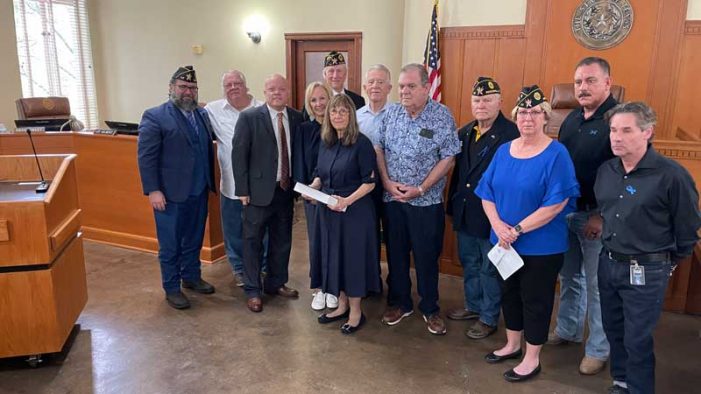 Rockwall County Commissioners Court honors late WWII veteran and P.O.W. C.B. Perdue