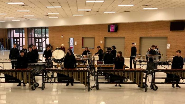 Rockwall-Heath High School percussionists win first place at NTCA Percussion Competition