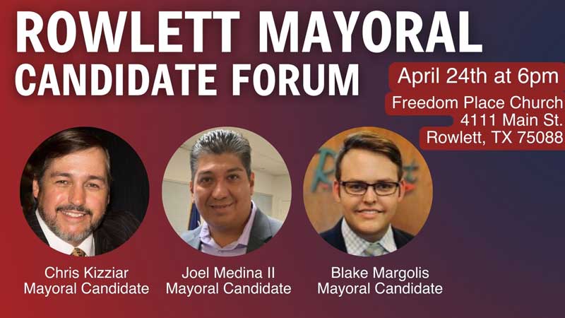 Rowlett-Mayoral-Candidate-Forum