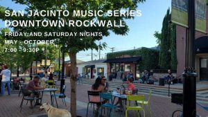 San Jacinto Plaza Music Series 2022 @ San Jacinto Plaza on the Downtown Square