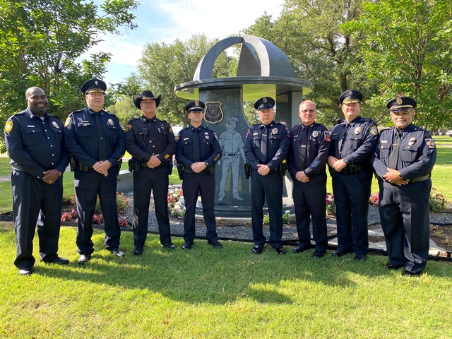 Rockwall County Law Enforcement Police Officer Commemoration honors fallen officers