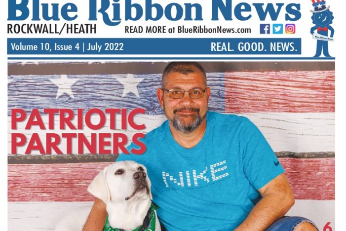 Blue Ribbon News July print edition hits mailboxes throughout Rockwall County