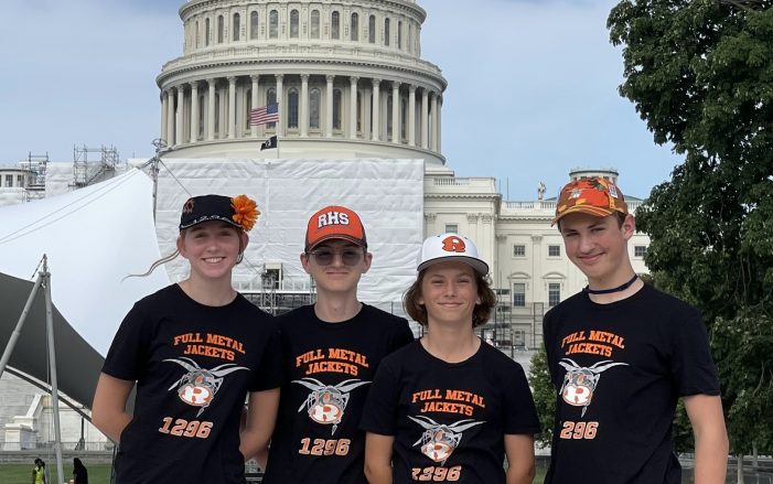 Rockwall High robotics students visit Washington D.C., advocate for STEM funding on Capitol Hill