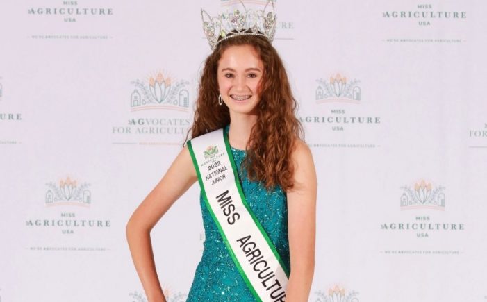 Local teen brings home title of National Junior Miss Agriculture USA Queen to Texas