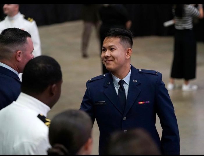 Rockwall-Heath grad commissioned as 2nd Lieutenant Air Battle Manager in the Air Force