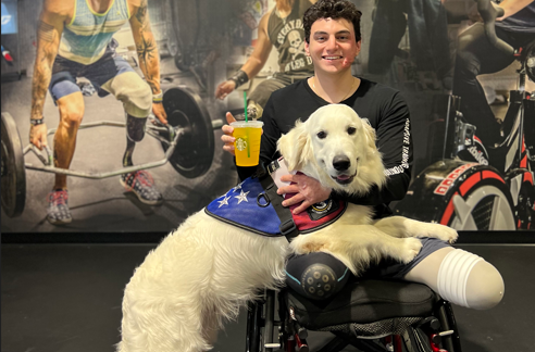 Patriot PAWS places facility dog with Adaptive Training Foundation