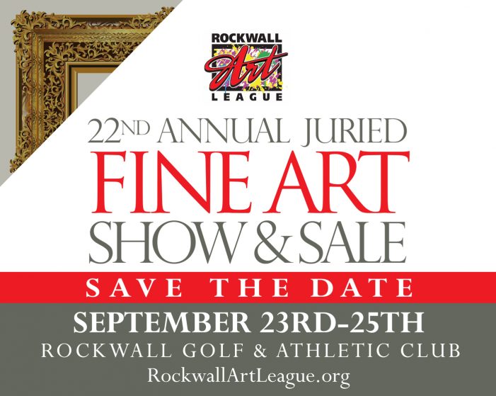 Community welcome at Rockwall Art League Fine Art Show & Sale