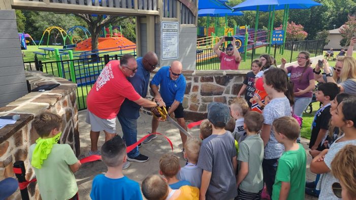 City of Rockwall unveils newly renovated KidZone playground at Harry Myers Park