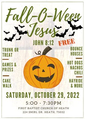 First Baptist Church Heath brings back Fall-O-Ween Jesus Festival