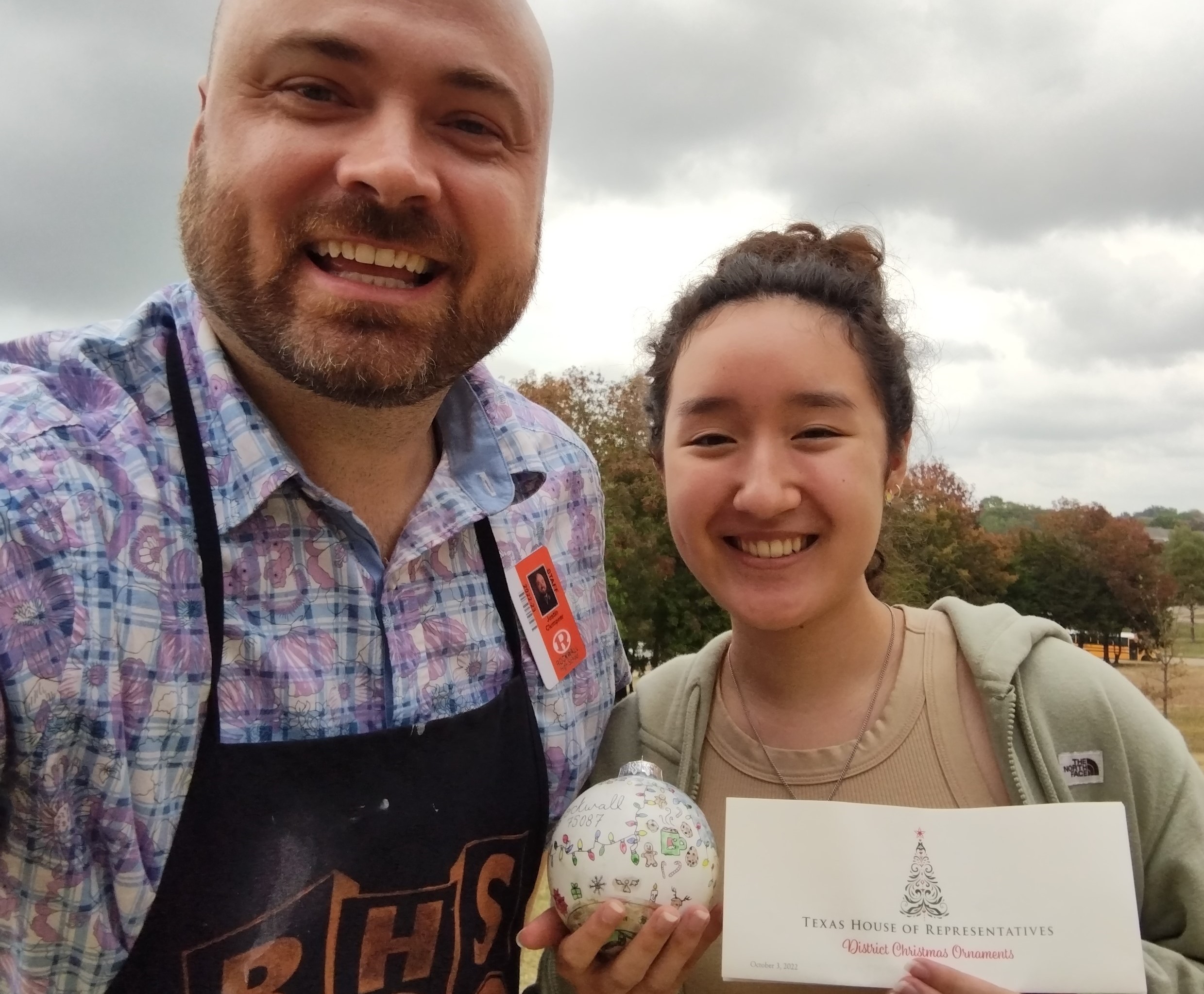 Rockwall student’s art chosen to represent District 33 on Christmas