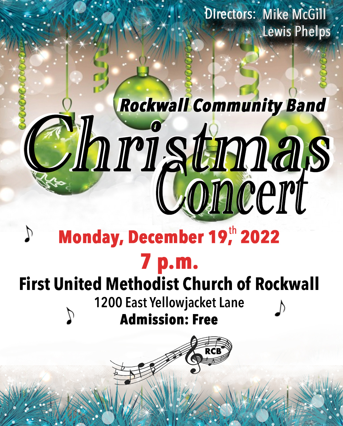 Rockwall Community Band to present free Christmas concert