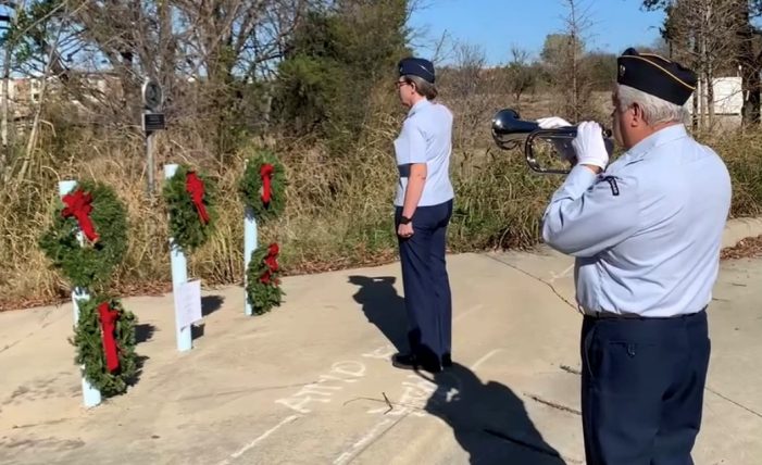 Five veterans at Rockwall’s historic Glen Hill Cemetery honored with remembrance wreaths