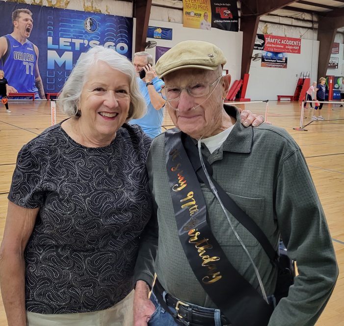 At 97, this Rockwall pickleball player is kind of a big dill