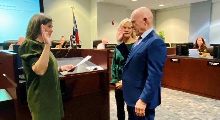 Dennis Lewis takes seat as new Rockwall City Councilmember