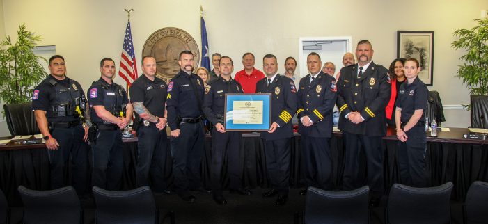 Heath Department of Public Safety receives ‘Accredited Law Enforcement Agency’ Award