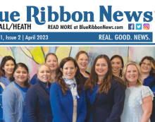 Blue Ribbon News ‘Go Blue for Kids’ April print edition hits mailboxes throughout Rockwall, Heath