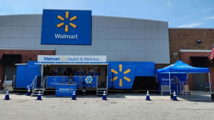 Walmart Health & Wellness Education Trailer Makes Stop in Royse City