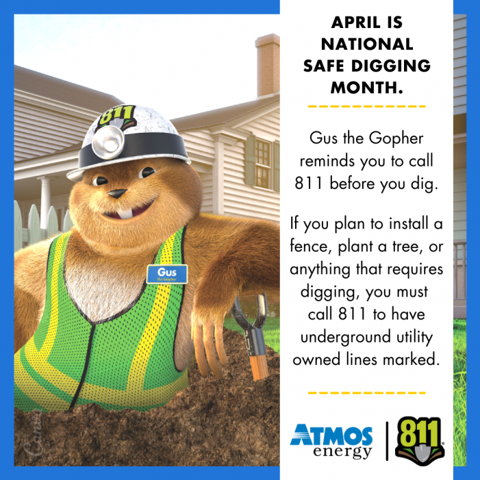 Can You Dig It? Atmos Energy Advocates for Safety Awareness During