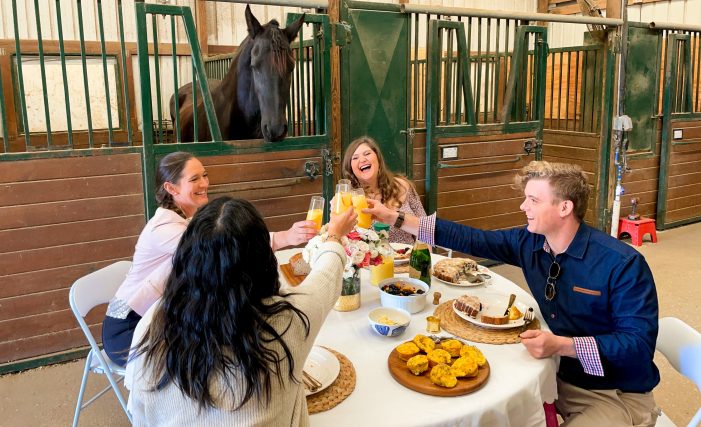 The Rose Table: Making brunch at the barn a ‘mane’ event