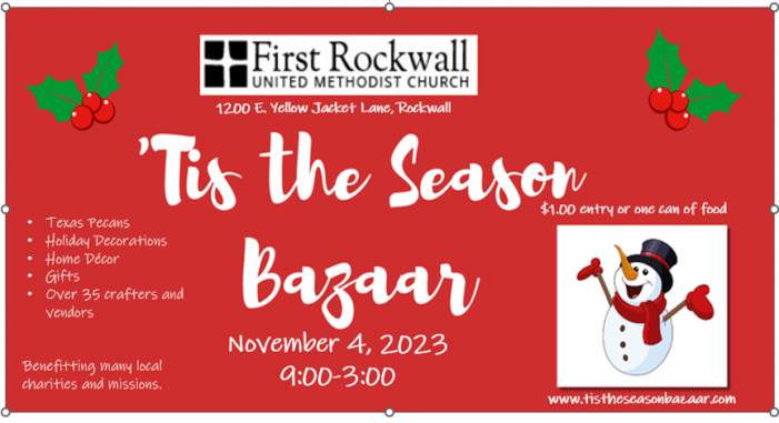 First United Methodist Church ‘Tis the Season Bazaar announced