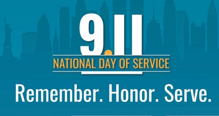 “JUST SERVE” to commemorate 9/11