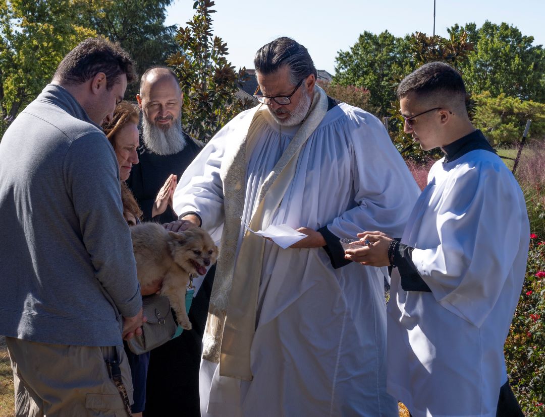 St. Benedict’s Church holds Blessing of the Animals