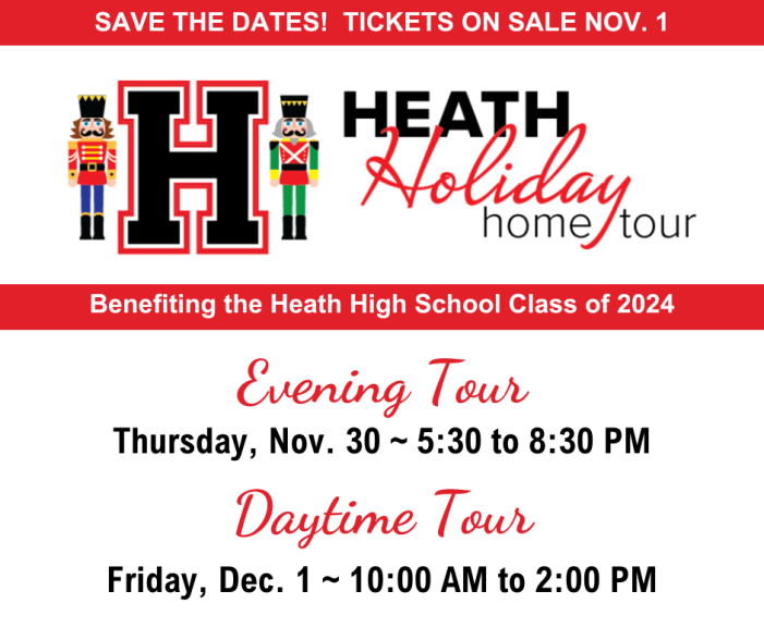 Heath Holiday Home Tour set for Nov. 30 and Dec. 1