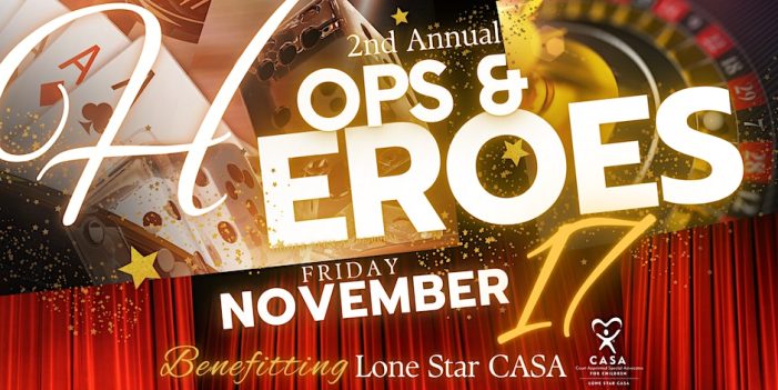 Siren Rock Brewing Company to host Hops & Heroes benefiting Lone Star CASA