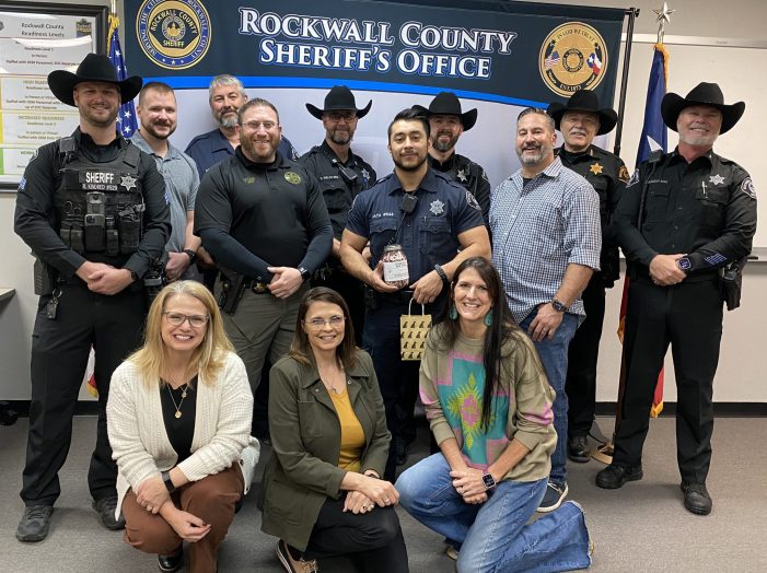 Rockwall County Sheriff’s Department puts best face forward for cancer awareness