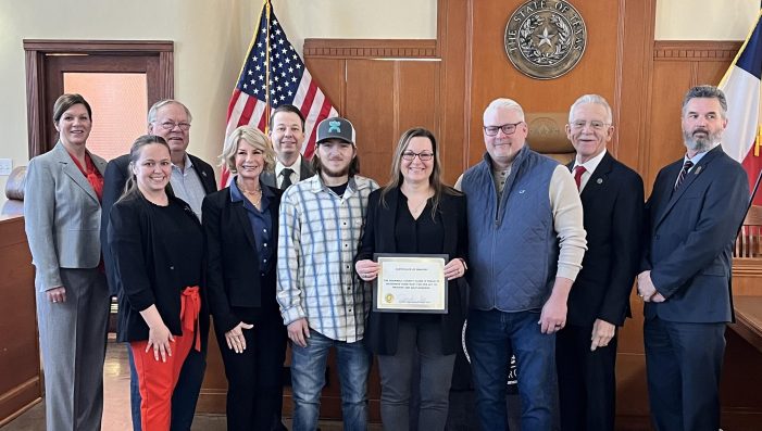 Rockwall County Clerk employee recognized for heroic action