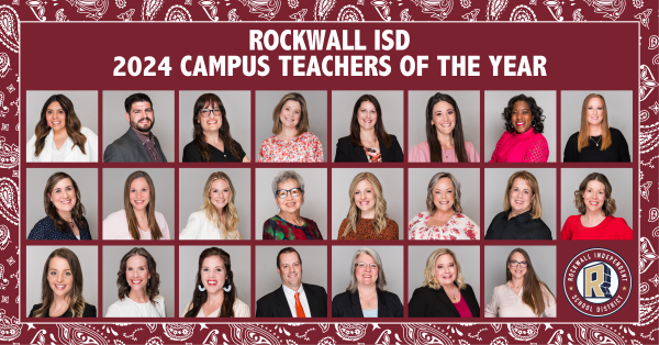 Rockwall ISD names 2024 Teacher of the Year nominees